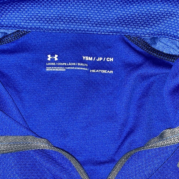 Boys under armor zip up sweatshirt . - Picture 2 of 2